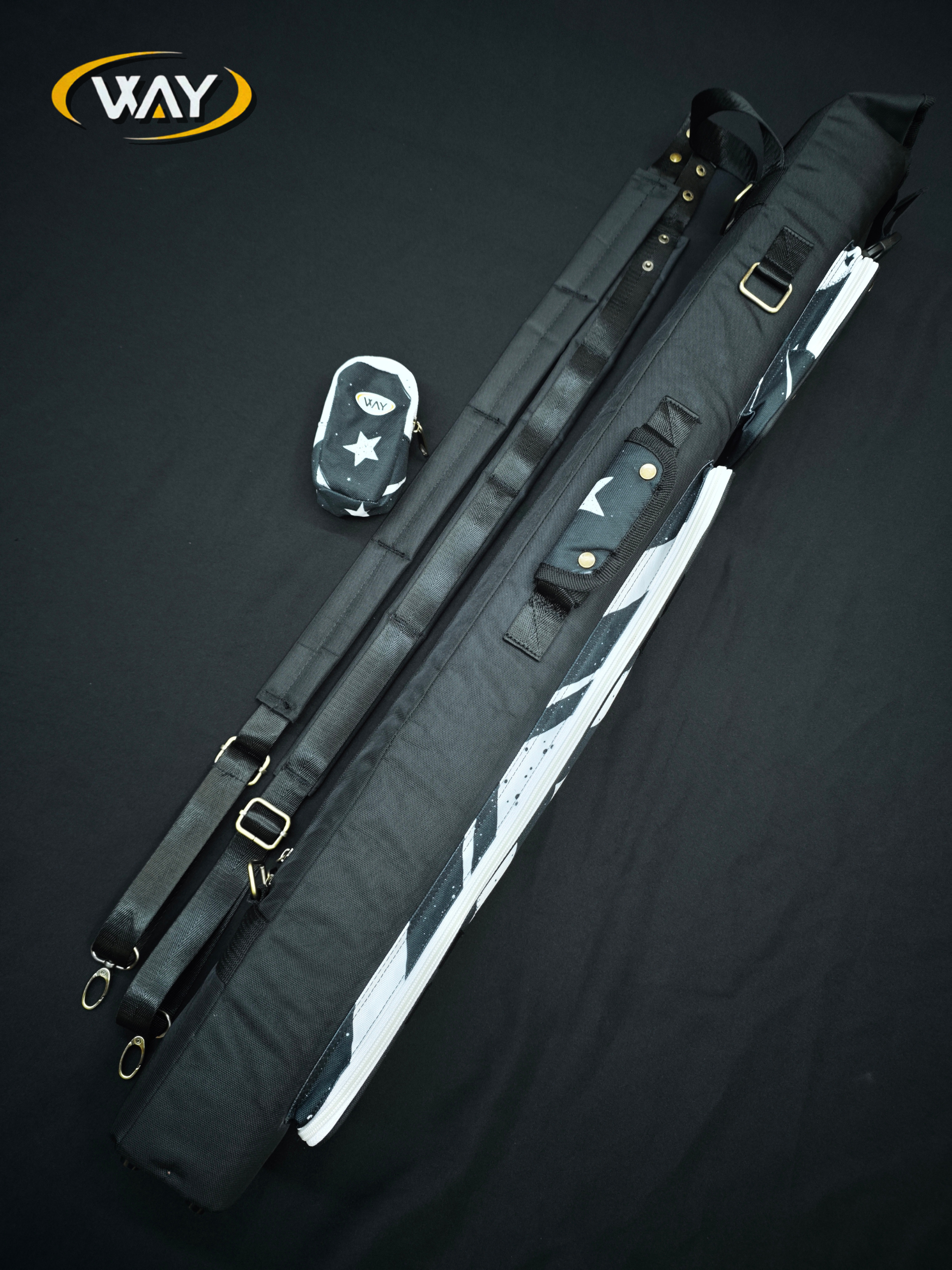Way Aura 2x3 Cue Case Stellar White
