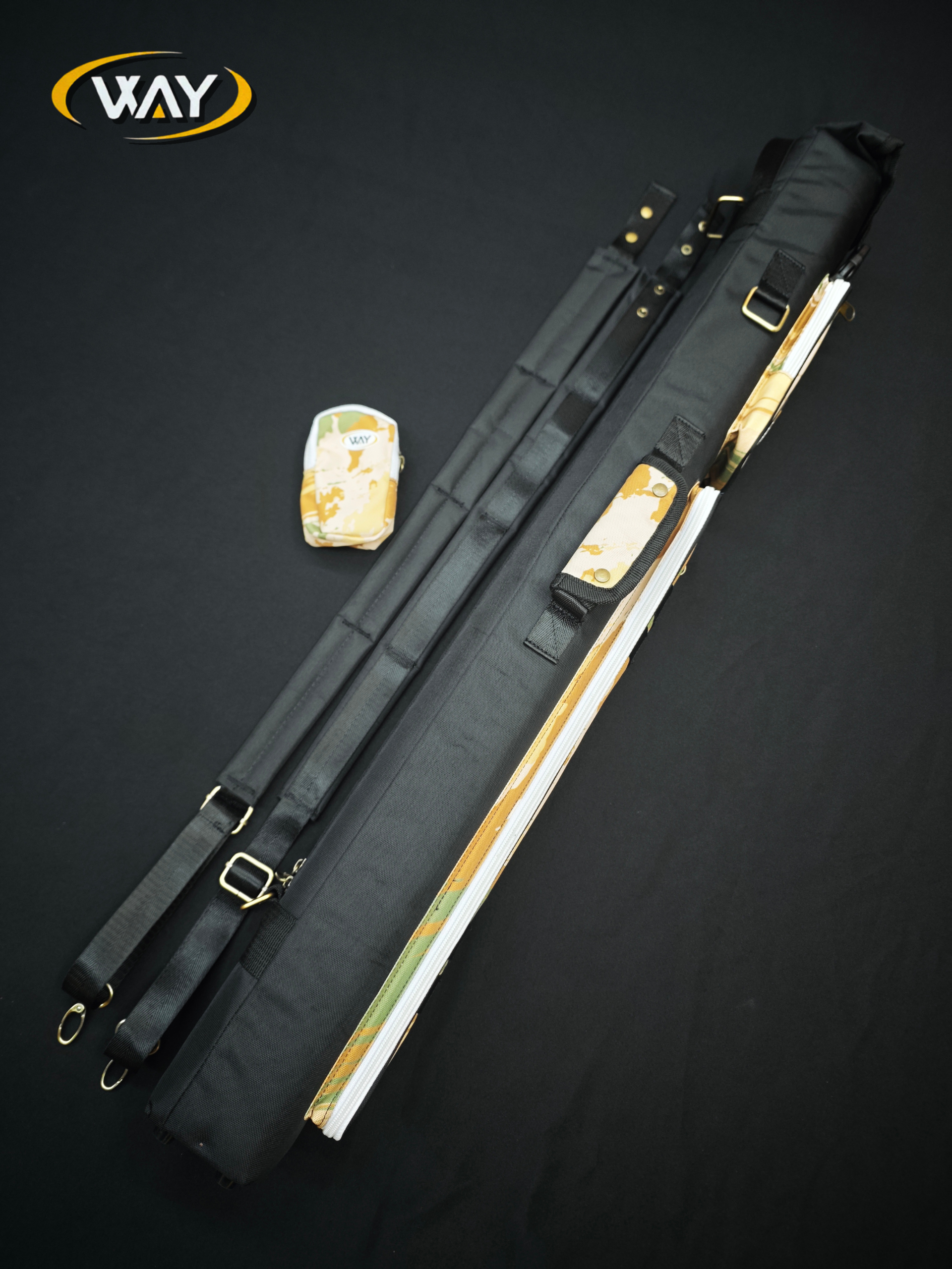 Way Aura 2x3 Cue Case Army Camo
