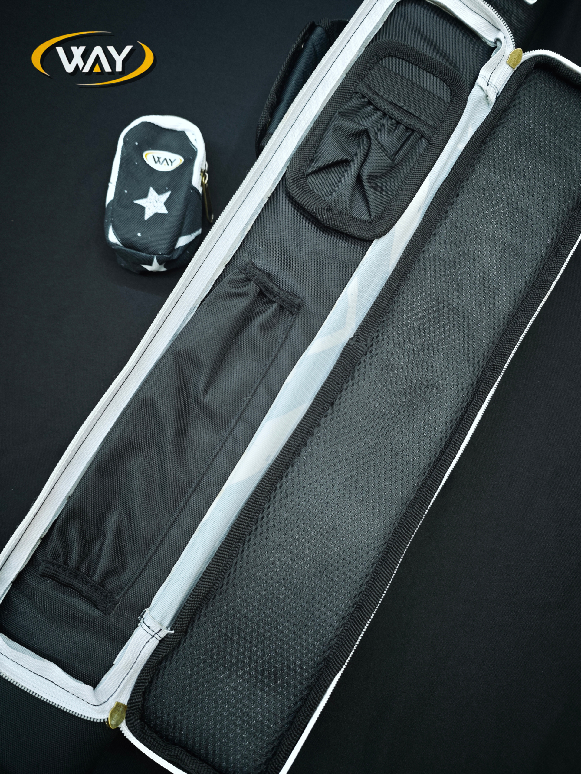 Way Aura 2x3 Cue Case Stellar White
